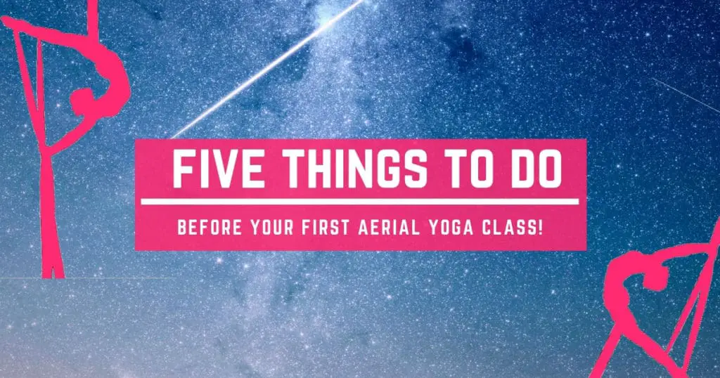 First Aerial Yoga Class