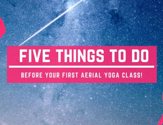 First Aerial Yoga Class