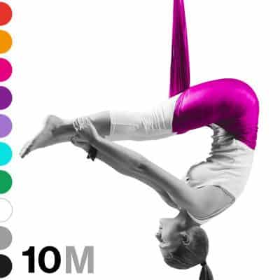 Yoga swing 10 meters Aerial silks aire yoga seidenset yoga hamaca Aire danza 