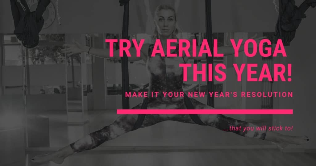 8 Reasons to try aerial yoga this year