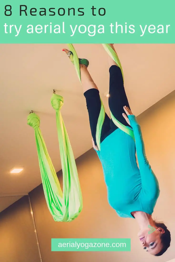 8 Reasons to try aerial yoga this year