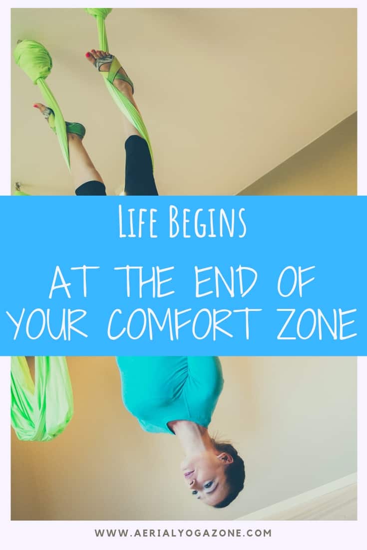 "Life begins at the end of your comfort zone." - an old familiar saying.