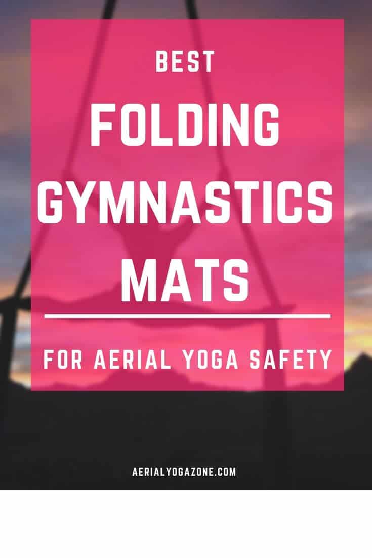 Folding gymnastics mats