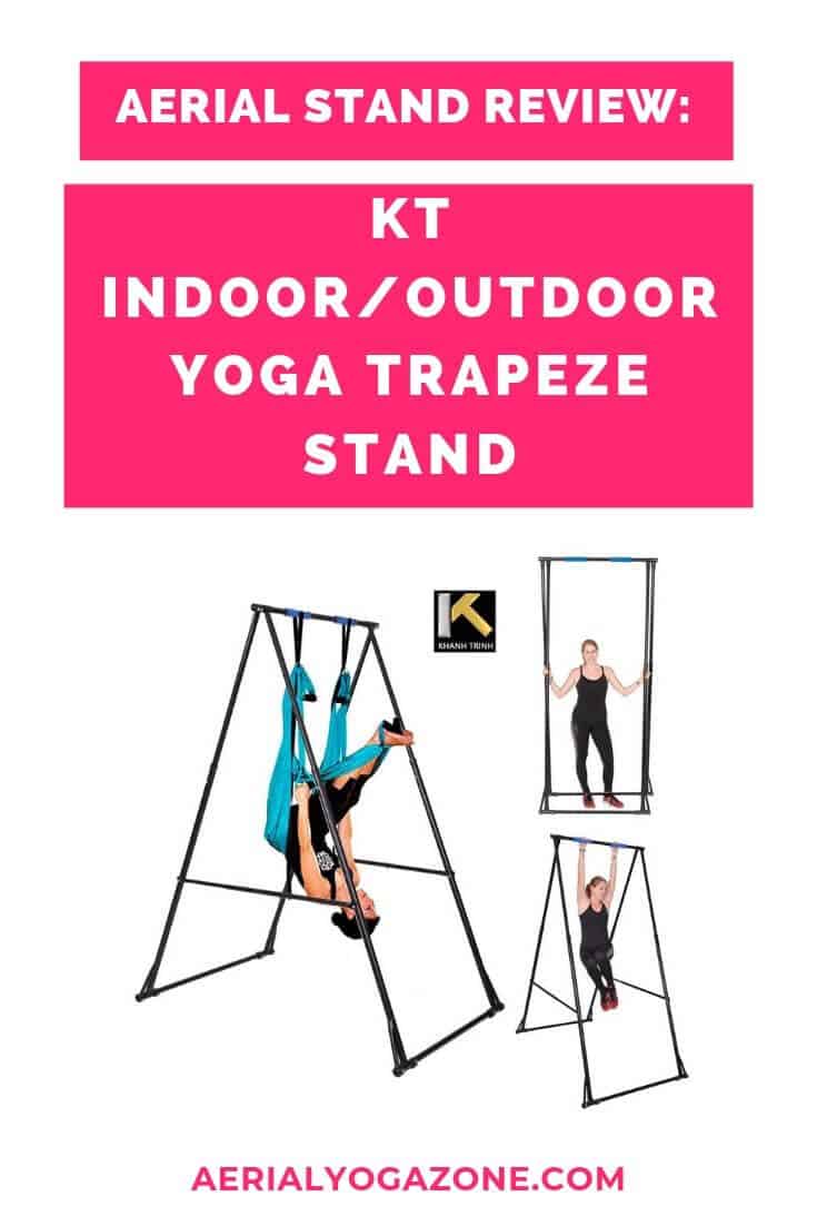 VEVOR Aerial Yoga Frame, 9.6 FT Height Yoga Swing Stand, Max 250kg/551lbs  Steel Pipe Inversion Yoga Swing Stand Yoga Rig Yoga Sling Inversion  Equipment for Indoor Outdoor Aerial Yoga