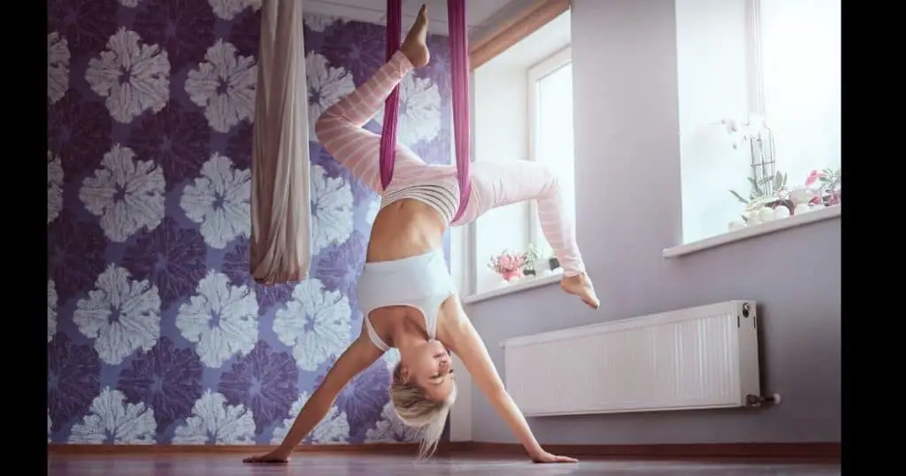 Aerial Rigging for aerial yoga hammock